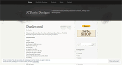 Desktop Screenshot of jcdavisdesigns.wordpress.com