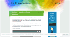 Desktop Screenshot of madeinandalusia.wordpress.com