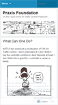 Mobile Screenshot of praxisfound.wordpress.com