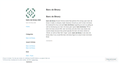 Desktop Screenshot of memphis.bancdebinarybbb.wordpress.com