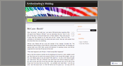 Desktop Screenshot of amikedowling.wordpress.com