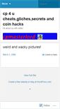 Mobile Screenshot of cp4us.wordpress.com