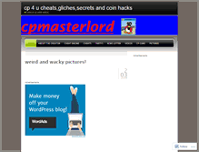 Tablet Screenshot of cp4us.wordpress.com