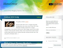 Tablet Screenshot of akmaomar.wordpress.com