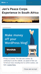 Mobile Screenshot of jenpcvsouthafrica.wordpress.com