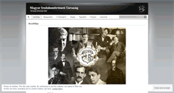 Desktop Screenshot of irodalomtortenet.wordpress.com