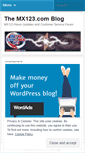 Mobile Screenshot of mx123.wordpress.com