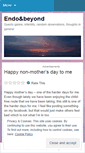 Mobile Screenshot of endoandbeyond.wordpress.com