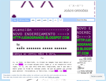 Tablet Screenshot of joaogrando.wordpress.com