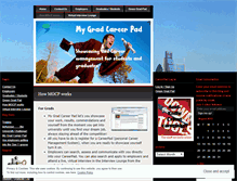 Tablet Screenshot of mygradcareerpad.wordpress.com