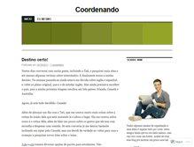 Tablet Screenshot of coordenando.wordpress.com
