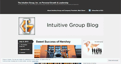 Desktop Screenshot of intuitivegroup.wordpress.com