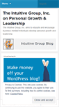 Mobile Screenshot of intuitivegroup.wordpress.com