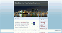 Desktop Screenshot of dubaibizniz.wordpress.com