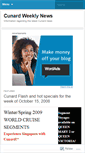 Mobile Screenshot of cunardcruisenews.wordpress.com