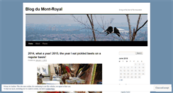 Desktop Screenshot of dumontroyal.wordpress.com