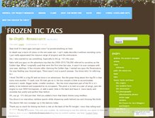Tablet Screenshot of frozentictacs.wordpress.com