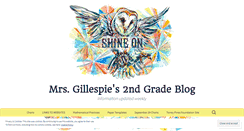 Desktop Screenshot of mrsgillespie.wordpress.com