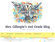 Tablet Screenshot of mrsgillespie.wordpress.com