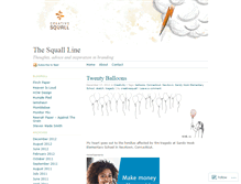 Tablet Screenshot of creativesquall.wordpress.com
