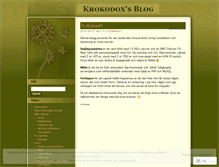 Tablet Screenshot of krokodox.wordpress.com