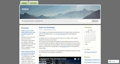 Desktop Screenshot of dgeo.wordpress.com