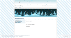 Desktop Screenshot of domesticdaisy.wordpress.com