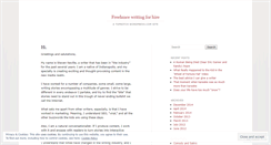 Desktop Screenshot of freelancewritingprofessional.wordpress.com