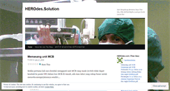 Desktop Screenshot of herodessolution.wordpress.com