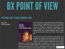 Tablet Screenshot of bxpointofview.wordpress.com
