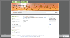 Desktop Screenshot of listwan.wordpress.com