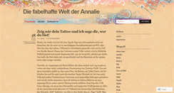 Desktop Screenshot of annalysen.wordpress.com