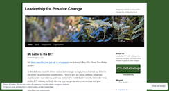 Desktop Screenshot of lead4change.wordpress.com