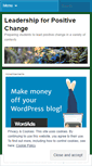 Mobile Screenshot of lead4change.wordpress.com