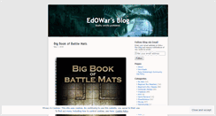 Desktop Screenshot of edowarsblog.wordpress.com