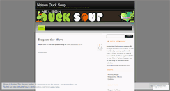 Desktop Screenshot of nelsonducksoup.wordpress.com