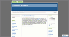Desktop Screenshot of comblogger.wordpress.com