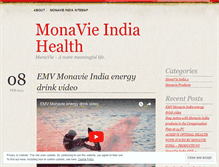 Tablet Screenshot of monavieindiahealth.wordpress.com