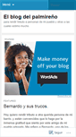 Mobile Screenshot of depalmira.wordpress.com