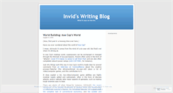 Desktop Screenshot of invidwords.wordpress.com