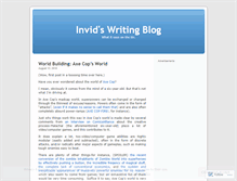 Tablet Screenshot of invidwords.wordpress.com