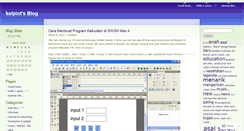 Desktop Screenshot of biiboo.wordpress.com