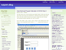 Tablet Screenshot of biiboo.wordpress.com