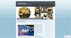 Desktop Screenshot of coleslakedairy.wordpress.com