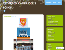 Tablet Screenshot of cjcreachcambridge.wordpress.com
