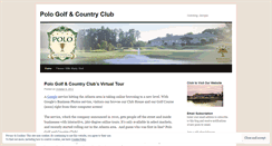 Desktop Screenshot of pologolfclub.wordpress.com