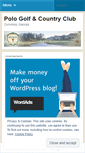 Mobile Screenshot of pologolfclub.wordpress.com