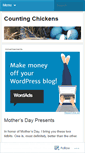 Mobile Screenshot of countingchickens.wordpress.com