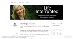 Desktop Screenshot of lmlifeinterrupted.wordpress.com