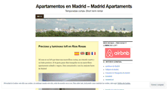 Desktop Screenshot of madridapartaments.wordpress.com